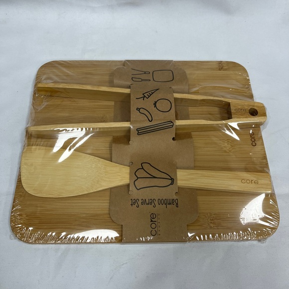 NWT Core Bamboo Bamboo Serving Set - Picture 5 of 5